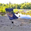 Lightspeed Outdoors Tall Swivel Camp Chair, Blue - 4 of 4