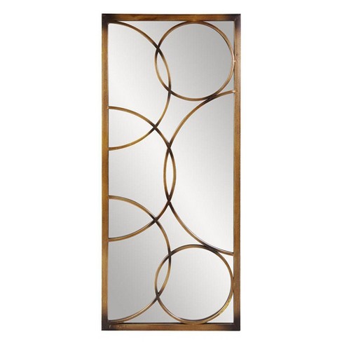 Rectangle Brittany Decorative Wall Mirror Brown Howard Elliott Target