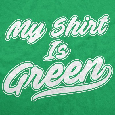 Мужские футболки Crazy Dog T-Shirts, Inc. Mens My Shirt Is Green All Star Team Saint St Patricks Day Lucky Green T Shirt - Crazy Dog Men's T Shirt for Saint Patrick's Day Green L — фото 2