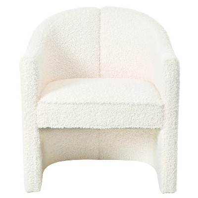 Christopher Knight Home Lotus Boucle Barrel Club Chair