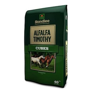 Standlee Hay Company Alfalfa/Tim Cubes Horse Feed, 40 lb - 1 of 1