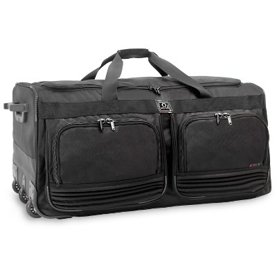 Jworld Brighton 140l Rolling Duffel Bag - Black : Target