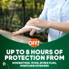OFF! Deep Woods Mosquito Repellent Wipes 25% DEET - 12ct - 2 of 4
