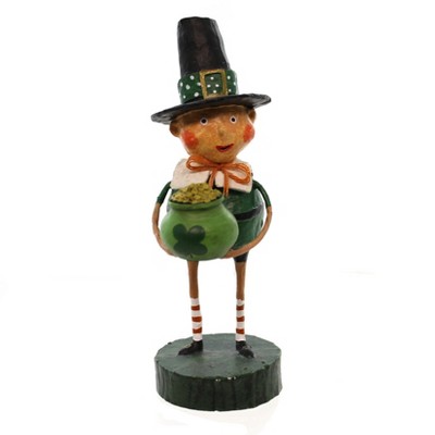 Lori Mitchell 5.5 Inch Lucky Liam Irish Pot Of Gold Figurines