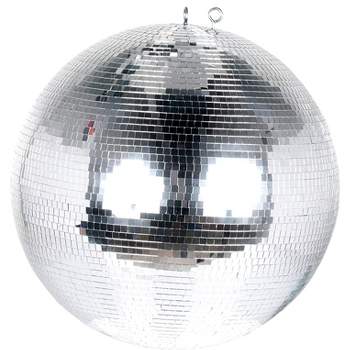Eliminator Lighting EM20 20-Inch Disco Mirror Ball with Hanging and Motor Ring for Dance Floors and Parties