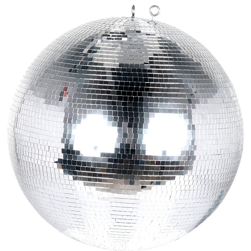 Eliminator Lighting EM20 20-Inch Disco Mirror Ball with Hanging and Motor Ring for Dance Floors and Parties, 1 of 4