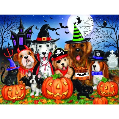 Sunsout Ready For Halloween 300 Pc Halloween Jigsaw Puzzle 35351 : Target
