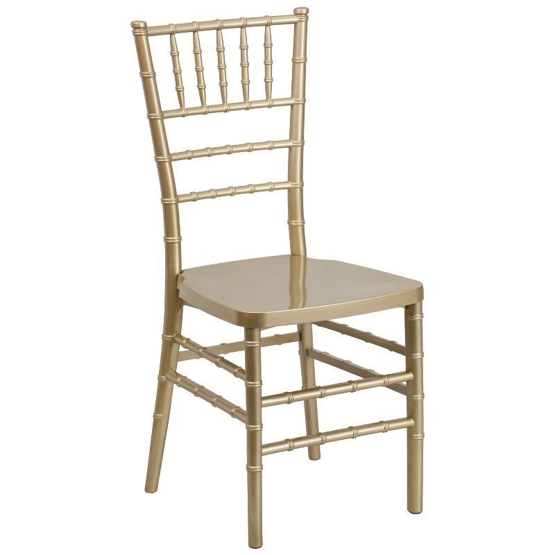 Flash Furniture HERCULES PREMIUM Series Resin Stacking Chiavari Chair, 1 of 11