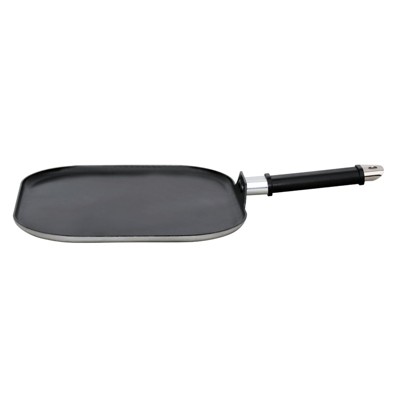 Brentwood 11.5 Inch Round Nonstick Grill Pan In Black : Target