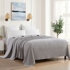 100% Cotton Blanket, Grand Luxury Breathable Basketweave Design by Sweet Home Collection® - 2 of 4