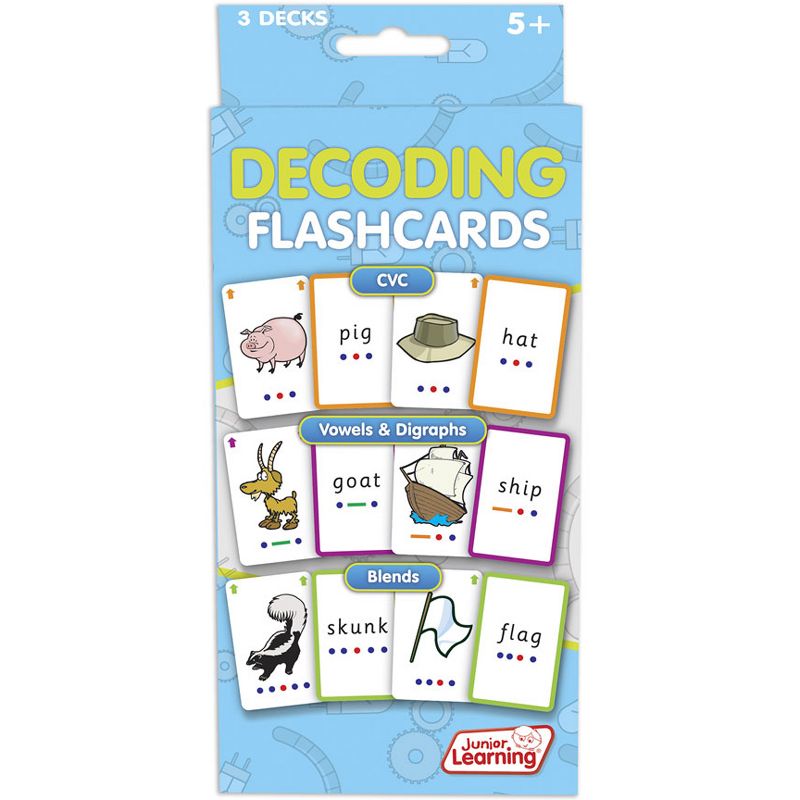 Junior Learning Decoding Flashcards, 2 of 5