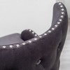 CAVINAS Modern Velvet Accent Chair with Nailhead Trim,Button Tufted Back Lounge Chair,Solid Rubberwood Legs Living Room Armchair - 4 of 4