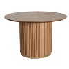 Christopher Knight Home Blythe 47.25" Wooden Round Pedestal Dining Table - 2 of 4