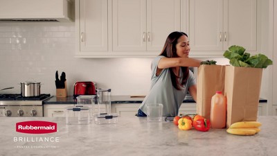 Rubbermaid Brilliance Pantry Food Storage Container - Thumbnail 2
