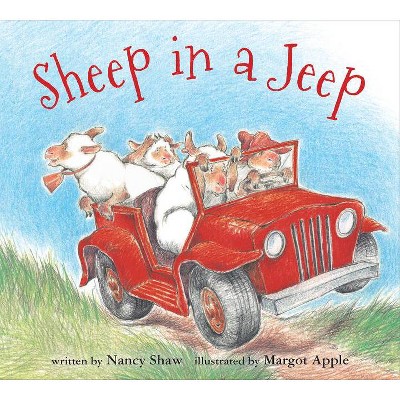 Sheep in a Jeep ( Sheep in a Jeep) by Nancy E. Shaw (Board Book)