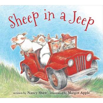 Sheep in a Jeep ( Sheep in a Jeep) by Nancy E. Shaw (Board Book)