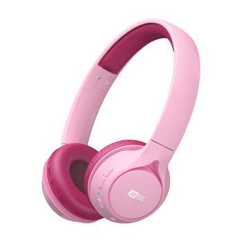 MEE audio KidJamz KJ45 Children’s Safe Listening Bluetooth Wireless Headphones with Volume Limiter & Microphone, Adjustable On-Ear Kids Headset