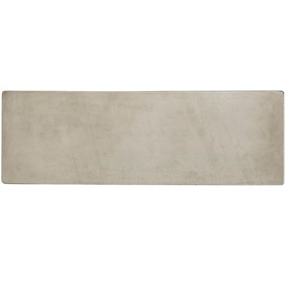 Safavieh Transitional 47" Dark Grey & Brown Concrete-Wood Console Table