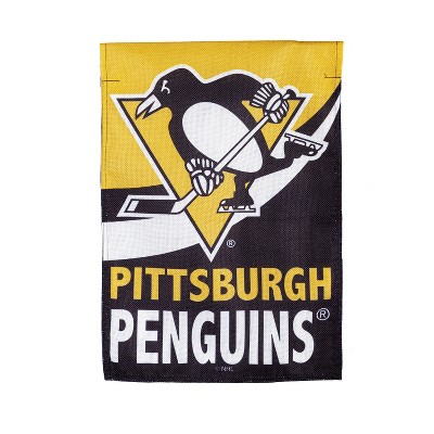 Flag, DS New Burlap, Garden, Pittsburgh Penguins