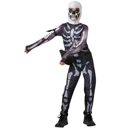 Rubie S Fortnite Skull Trooper Child Costume Top Hood Small Target