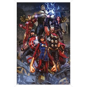 Trends International Marvel's Avengers - Unite Framed Wall Poster Prints - 1 of 4