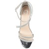 Journee Collection Women's Bella Open Toe Mid Block Heel Pumps - 4 of 4