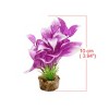 Unique Bargains Plastic Landscape Decoration Mini Terrarium Plant 3.93inch High - 2 of 3