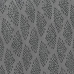 dotted fan print gray