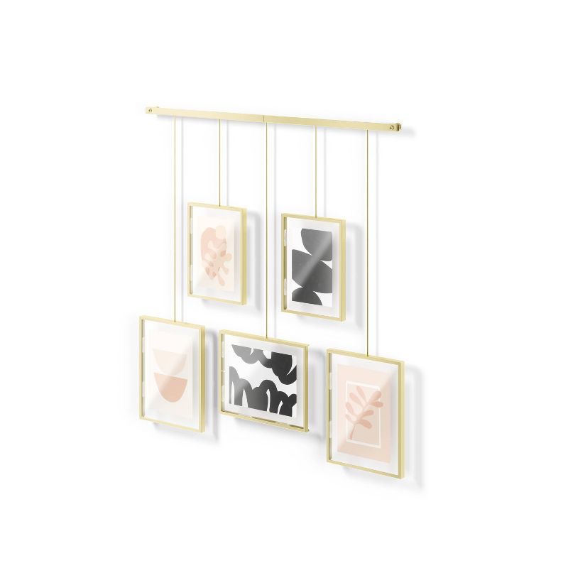  Set of 5 Exhibit Gallery Picture Frames - Umbra, 1 of 14