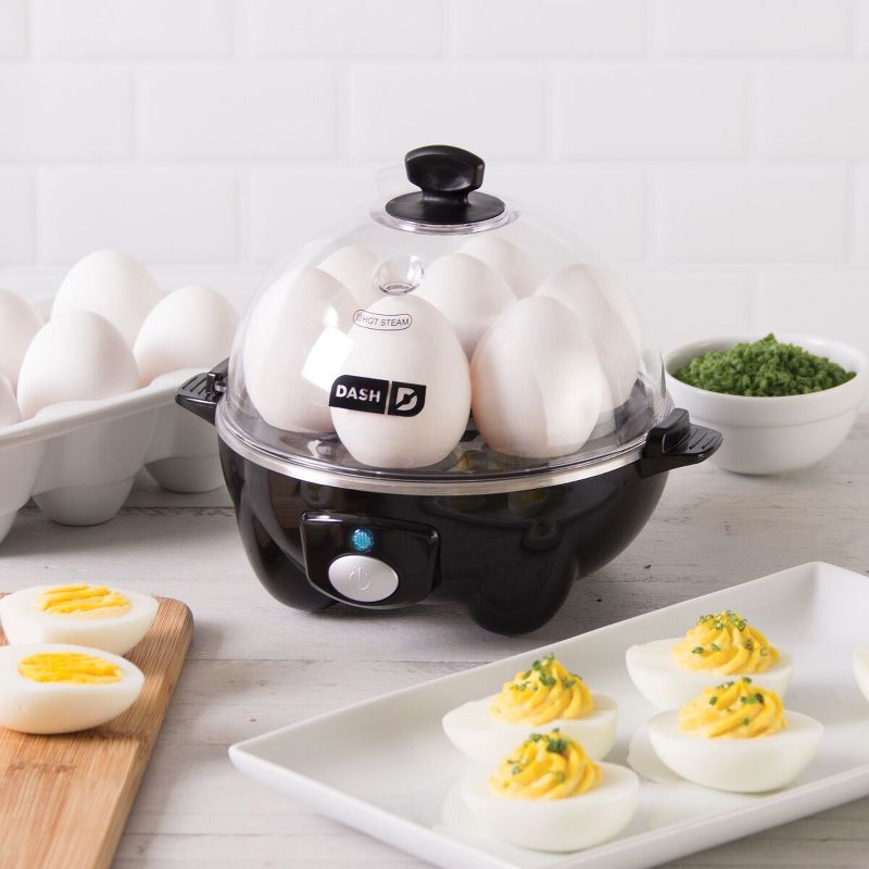 Dash 3-in-1 Everyday 7-Egg Cooker with Omelet Maker and Poaching, 3 of 23