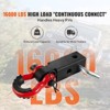 VEVOR Shackle Hitch Receiver 2", 66000 lbs Breaking Strength, D Ring Shackle with Trailer Hitch Lock Pin, Heavy Duty Towing Accessories - 3 of 4
