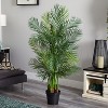Nearly Natural 5.5-ft Areca Palm Artificial Tree Lush Green - 2 of 3