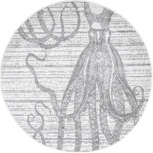 Nuloom Thomas Paul Power loomed Octopus Indoor Area Rug - 1 of 4
