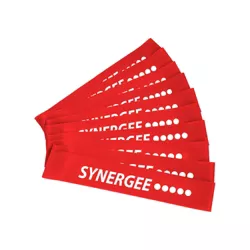 Synergee Mini Bands - Set of 10 Red XX-Heavy Resistance