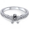 Pompeii3 1/6ct Diamond Engagement Setting 14K White Gold - 2 of 4