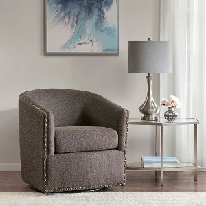 Sapphtopaz Accent Chair Swivel Chair Wood Frame Arm Chair Lounge Chair Modern Living Room Chair Comfy Chair for Living Room - 1 of 4