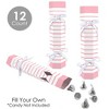 Big Dot of Happiness Pink Stripes - No Snap Simple Party Table Favors - DIY Cracker Boxes - Set of 12 - 3 of 4