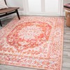 Asa Ornate Medallion Washable Area Rug - JONATHAN Y - 4 of 4