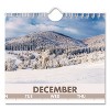 Scenic Three-Month Wall Calendar, Landscape Photography, 12 x 27, White Sheets, 14-Month: Dec 2025 to Jan 2027 - 4 of 4