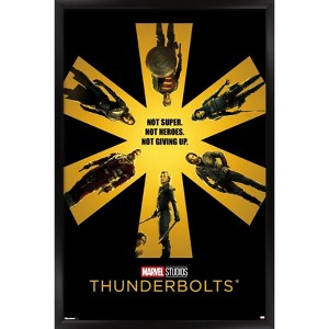 Trends International Marvel Thunderbolts (2025) - One Sheet Framed Wall Poster Prints - 1 of 4