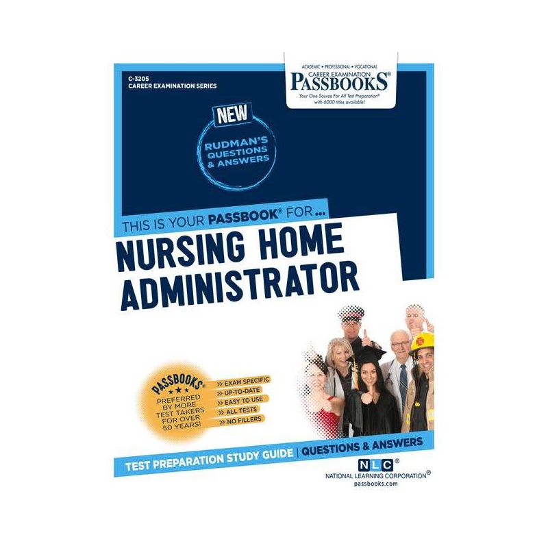 Nursing Home Administrator (C-3205) - (Career Examination) by  National Learning Corporation (Paperback), 1 of 2