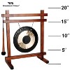 Woodstock Wind Chimes Signature Collection  Woodstock Desk / Table Gong Brass Wind Gong - 2 of 4