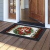 Briarwood Lane Winter Christmas Doormat 30x18 Indoor Outdoor Cardinal Wreath For Christmas Doormat - 3 of 4