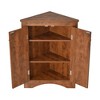 Grungis Bathroom Storage Cabinet,31.5 inch High Floor Coner Cabinet with Adjustable Shelves,Storage Cabinet for Bathroom - 4 of 4
