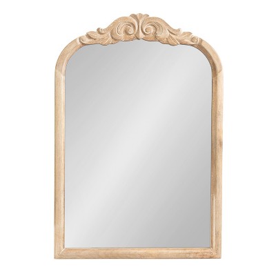 Arendahl Natural Wood 24"x36" Arch Vanity Mirror