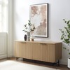 Modern 4 Door Fluted Sideboard - Saracina Home - 2 of 4