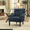 NicBex Polyester Accent Chair,Upholstered Living Room Chairs with Tufted Backrest and Wood Legs,Modern Armchair,Accent Chairs for Living Room - 2 of 4