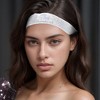 Unique Bargains Women's Adjustable Sequins Headbands 1 Pc - 2 of 4