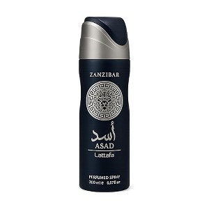 Lattafa Asad Zanzibar Perfumed Body Spray 6.7 Ounce (200 ml) : Target
