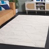 Mykonos MKN102 Hand Tufted Indoor Area Rug - Ivory/Blue - 6'x9'- Safavieh - 2 of 4